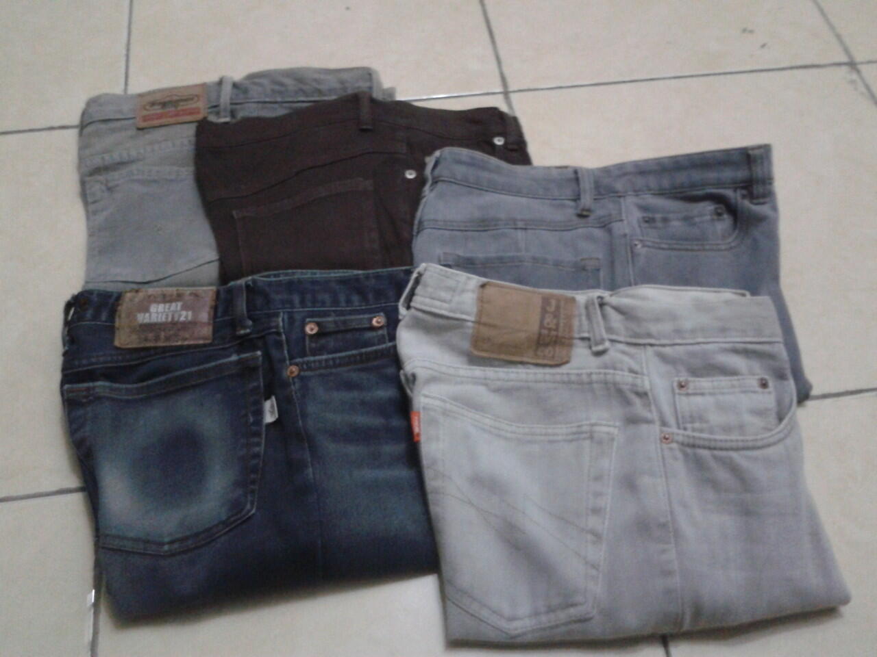 Jual Celana, Jeans 2nd (Second)