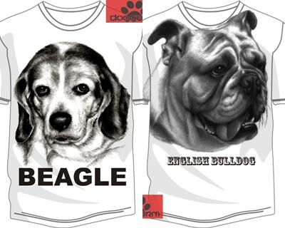 T-SHIRT MURAH KUALITAS OKE! (T-SHIRT BERGAMBAR ANJING)