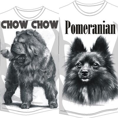 T-SHIRT MURAH KUALITAS OKE! (T-SHIRT BERGAMBAR ANJING)