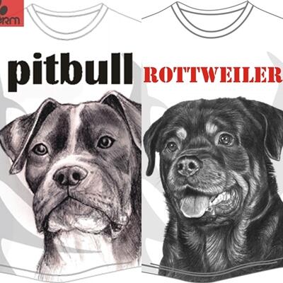 T-SHIRT MURAH KUALITAS OKE! (T-SHIRT BERGAMBAR ANJING)