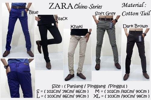 SALE: ZARA CHINO PANTS KW SUPREME TERBAIK TERMURAH