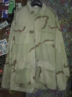 COAT semi parka U.S.A MILITARY CAMOUFLAGE