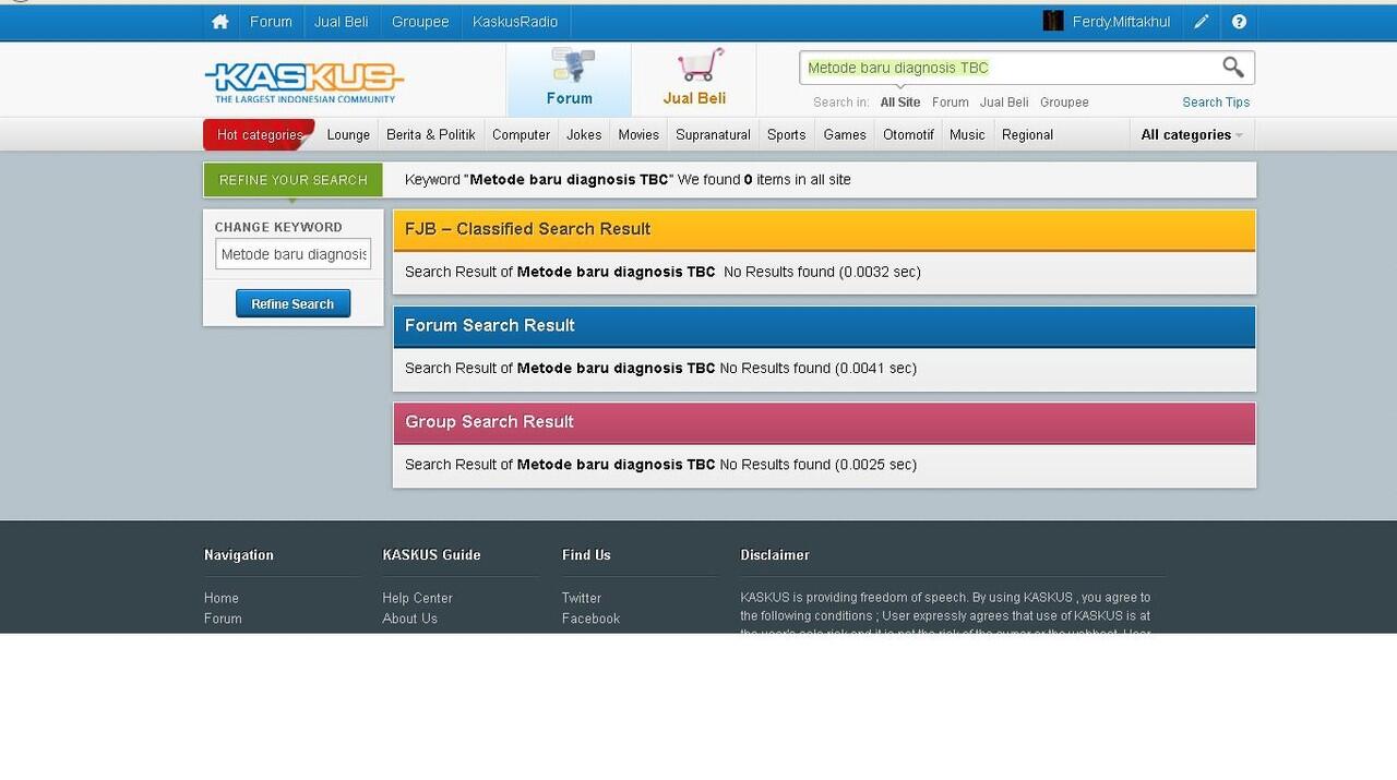 Metode baru diagnosis TBC