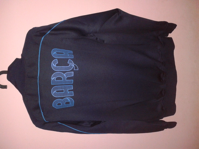 Jual Jaket Barcelona Blue Navy Grade Original