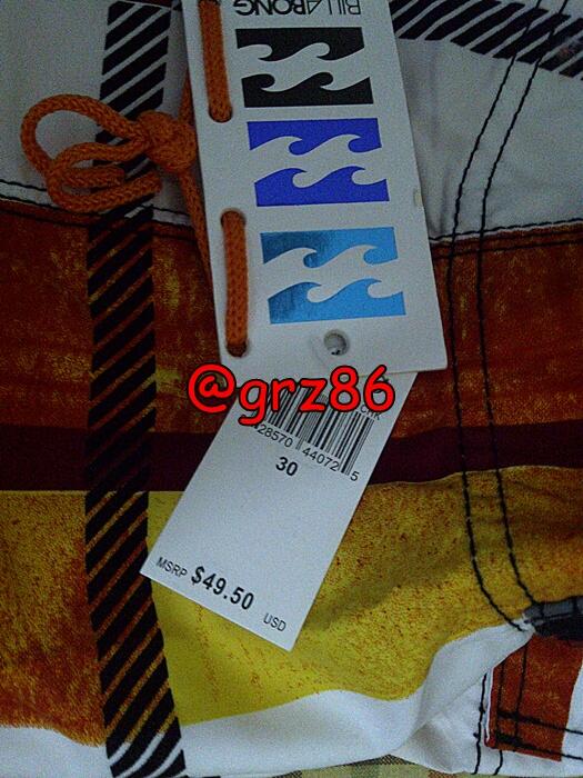 jual boardshorts / celana pantai billabong kw super size 30