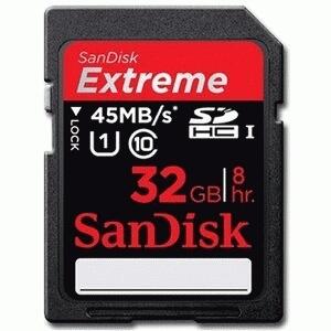 SD CARD SANDISK EXTREME CLASS 10 32GB CUMA RP.470.000 MURAH MERIAH