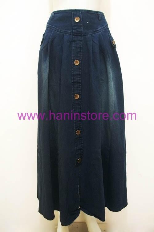 R1192 Rok Jeans Payung-Busana Muslim Terbaru HaninStore.com