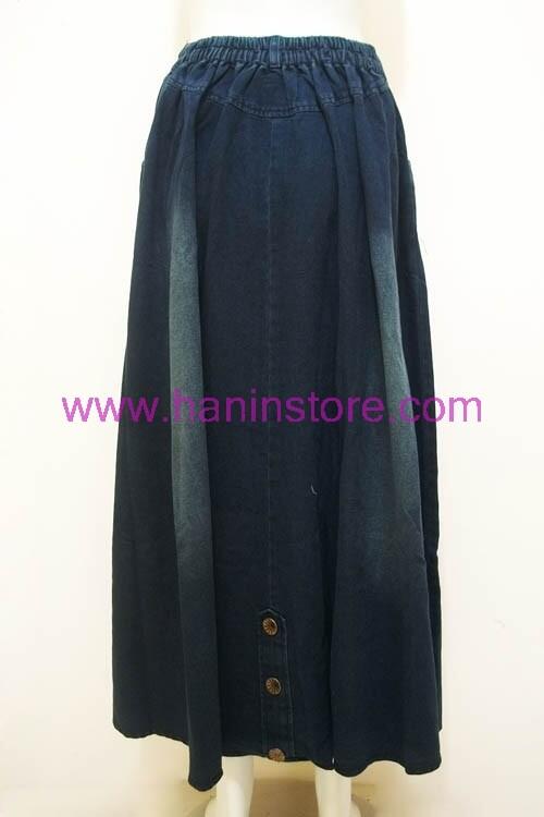 R1192 Rok Jeans Payung-Busana Muslim Terbaru HaninStore.com