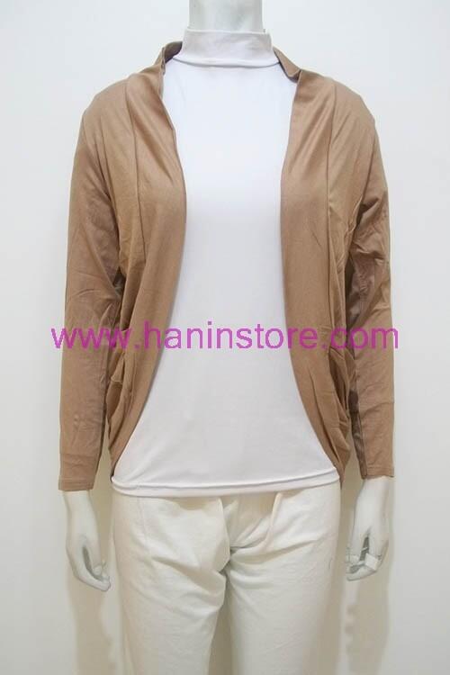 B1489 Blus Kaos Kardigan-Busana Muslim Terbaru HaninStore.com