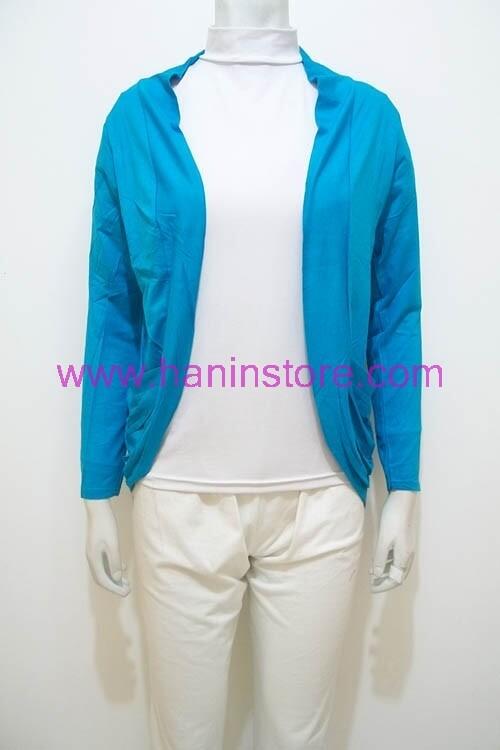 B1489 Blus Kaos Kardigan-Busana Muslim Terbaru HaninStore.com