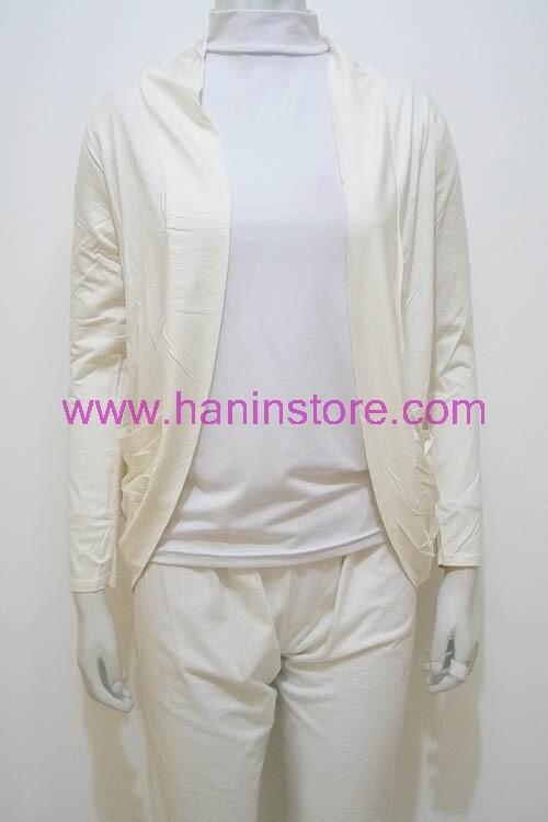 B1489 Blus Kaos Kardigan-Busana Muslim Terbaru HaninStore.com