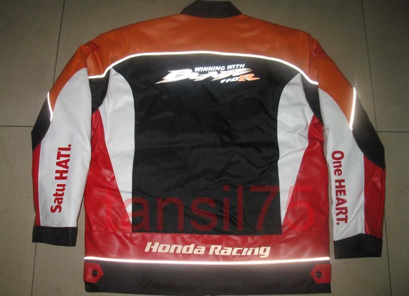 DIJUAL JAKET HONDA BLADE RACING REPSOL (LENGAN PUTIH)