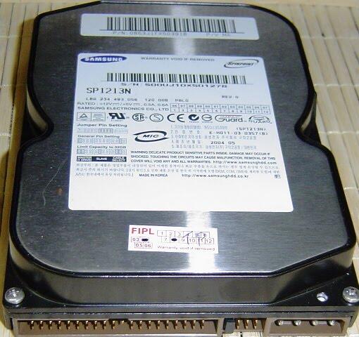 <b>HARD DISK 120 GB 3,5 PC ATA dan SATA</b>