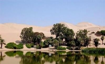 Peru :Huacachina-Oasis di Tengah Padang Pasir Peru