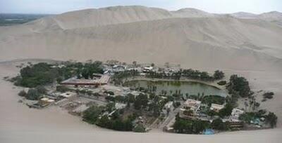 Peru :Huacachina-Oasis di Tengah Padang Pasir Peru