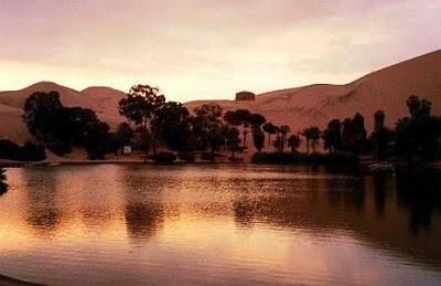 Peru :Huacachina-Oasis di Tengah Padang Pasir Peru