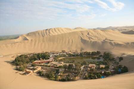 Peru :Huacachina-Oasis di Tengah Padang Pasir Peru