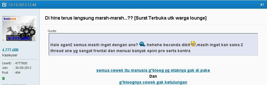 ID 4.777.600 katanya dia Cowok, tapi ternyata banci gan :najiss