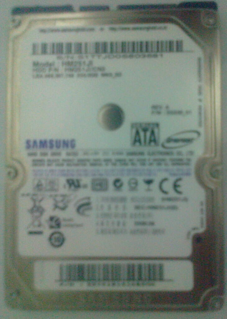 Hardisk Laptop/Notebook/Netbook Samsung 250gb sata