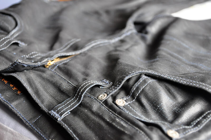 Nudie Thin Finn Black Coated Indigo 30/32 100%ORIGINAL