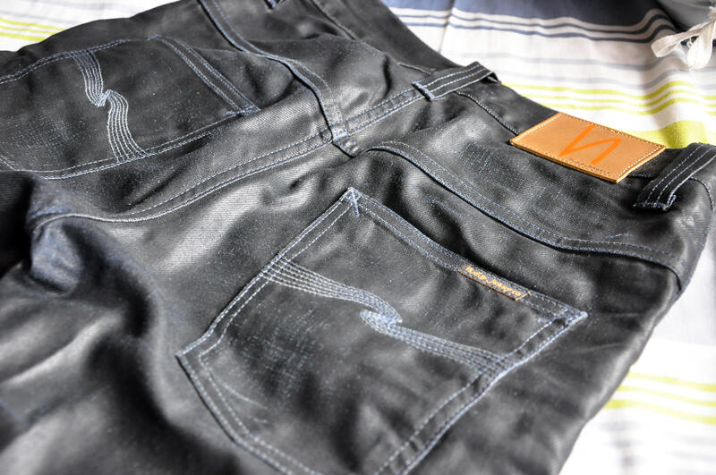 Nudie Thin Finn Black Coated Indigo 30/32 100%ORIGINAL