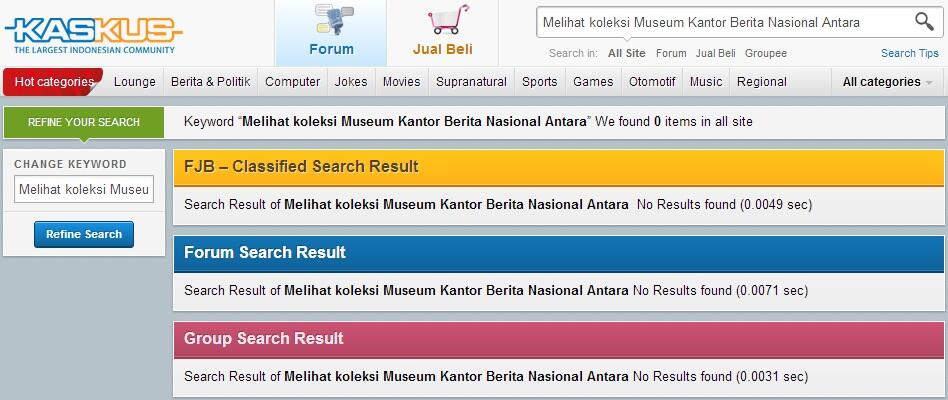 Melihat koleksi Museum Kantor Berita Nasional Antara