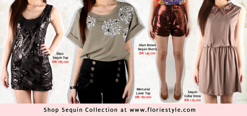 Shop Sequin Collection at FLoriestyle.com