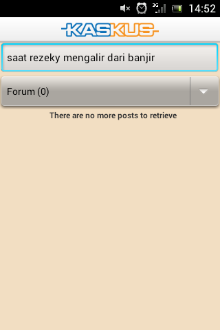 Saat Rezeky Mengalir dari Banjir