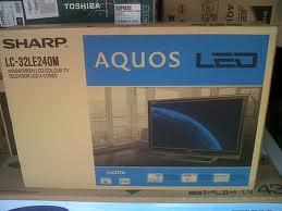 LED TV SHARP LC-32LE240M CUMA RP.3.100.000