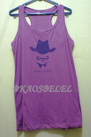 ::KAOS BELEL:: TANKTOP LAVENDER - 40S, Pasta Cracked
