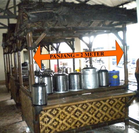 Terjual ETALASE SAUNG BAMBU  KASKUS