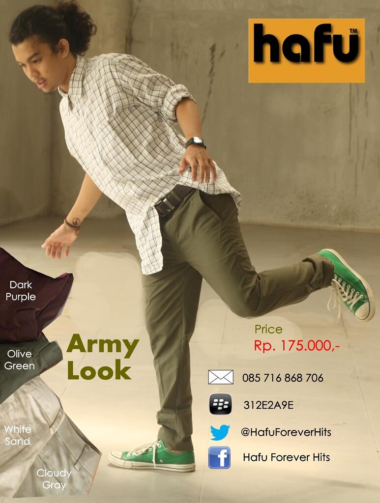 Chino pants in 12 colours