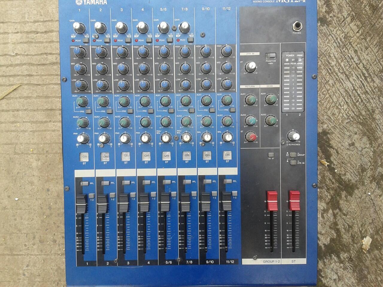 Terjual Mixer Yamaha Mg 12 4 12 Channel Kaskus