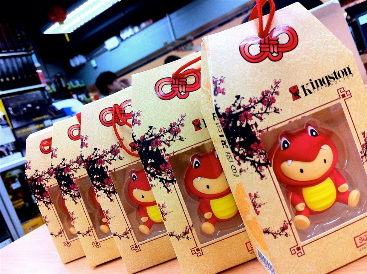 Flashdisk Kingston 8GB "Shio Ular/Snake" Imlek/Chinese New Year Edition
