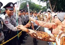 semangat pak polisi !