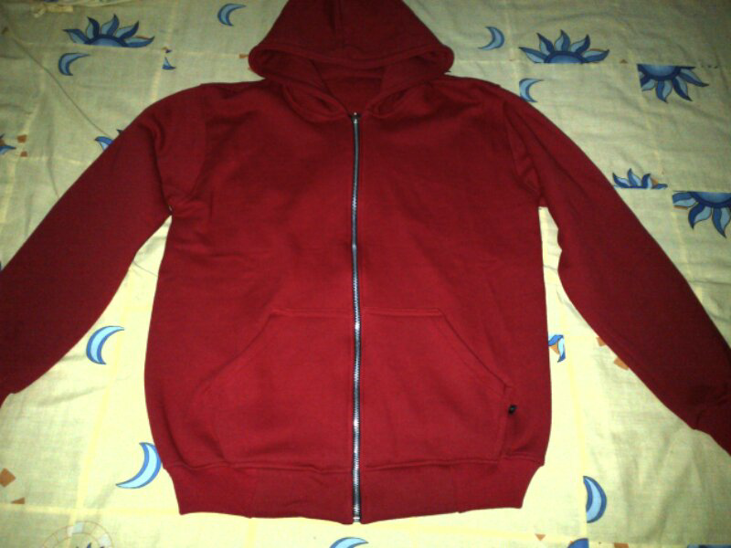 sweater/hoodie polos berbagai warna dan ukuran
