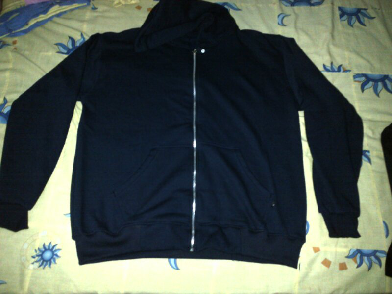 sweater/hoodie polos berbagai warna dan ukuran