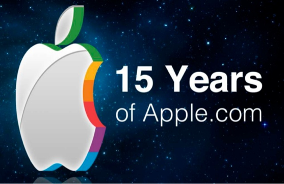 Website Apple selama 15 tahun terakhir