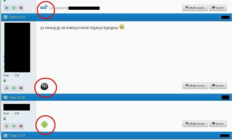 Cari tahu tipe HP kaskuser waktu ngaskus