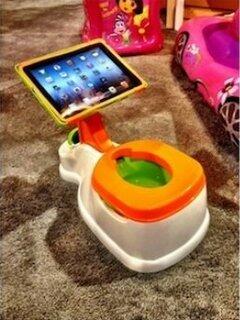 iPotty, Aksesoris iPad Berbentuk Pispot