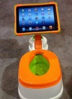 iPotty, Aksesoris iPad Berbentuk Pispot