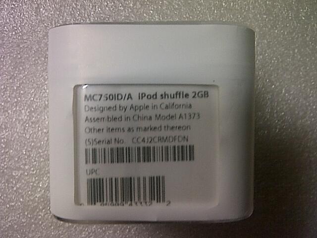 iPod Shuffle Gen 4 ( 2gb ) New