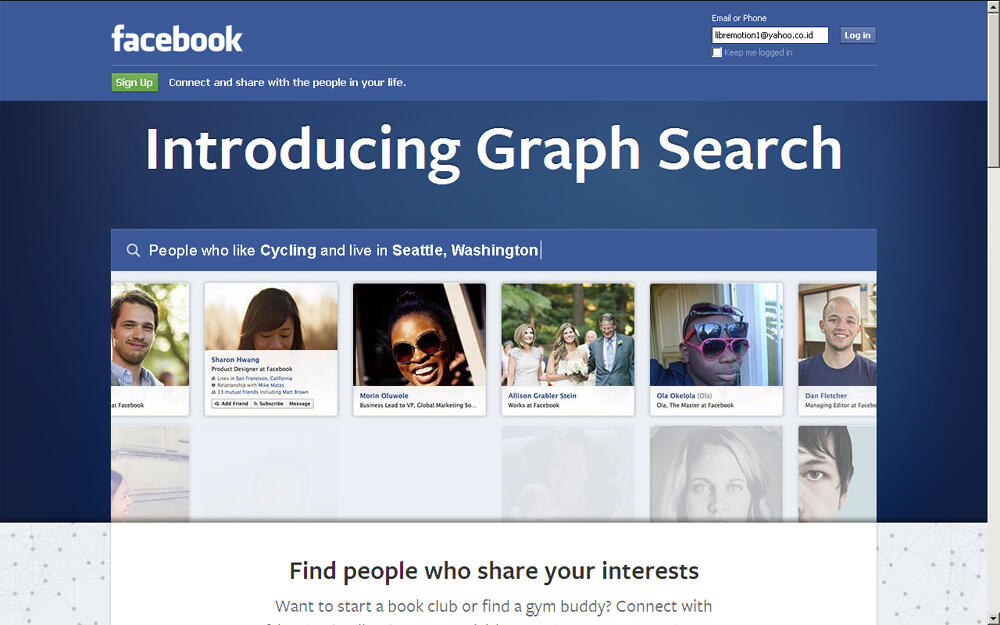 Graph Search, Fitur Pencarian Baru di Facebook