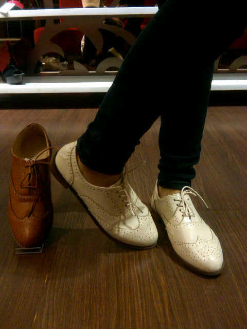 JUAL SEPATU VINTAGE, OXFORD, FLATFORM