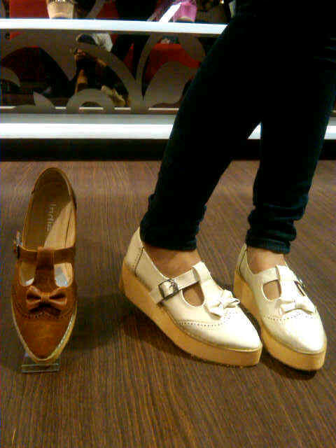 JUAL SEPATU VINTAGE, OXFORD, FLATFORM
