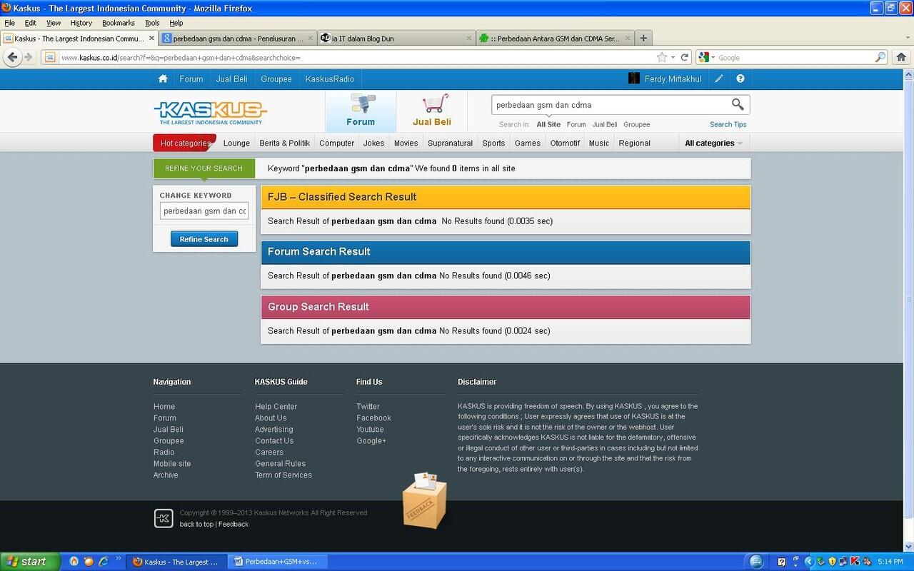 Perbedaan GSM dan CDMA