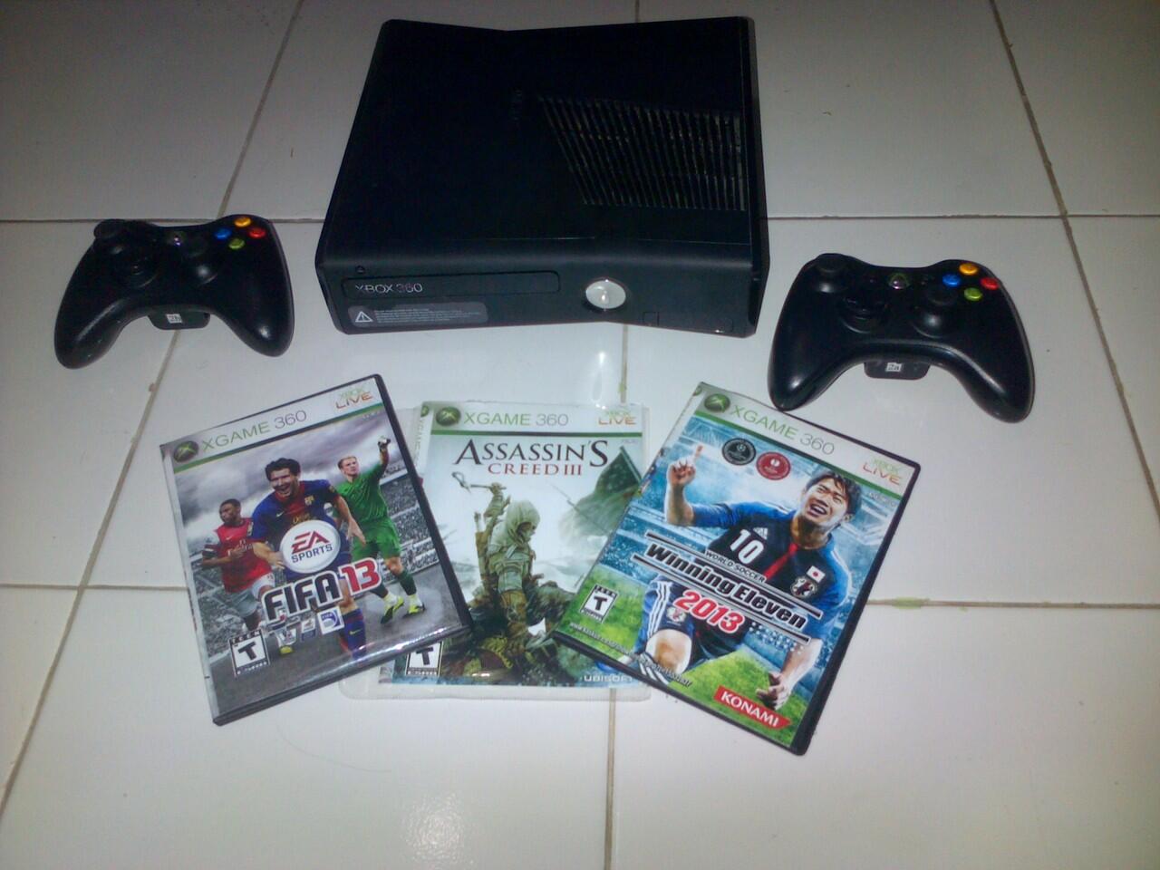 Jual XBOX 360 Slim, TV LED Samsung seri 5, 32" & 42"