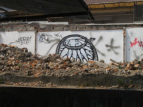 Darbotz, Icon Street Art Indonesia 