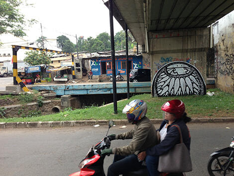 Darbotz, Icon Street Art Indonesia 