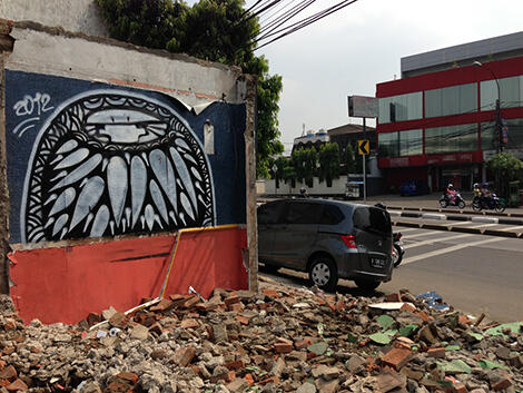 Darbotz, Icon Street Art Indonesia 